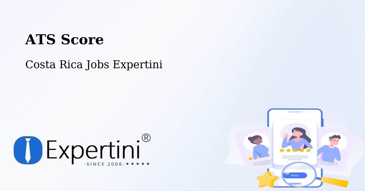 Resume ATS Score & Job Description Match Tool – Poás - Costa Rica Jobs Expertini